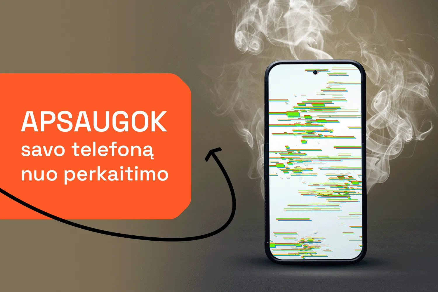 Ką daryti, kad nekaistų „iPhone“ arba „Android“ telefonai?