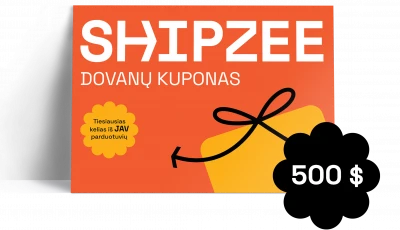 Shipzee Dovanų kuponas - 500$