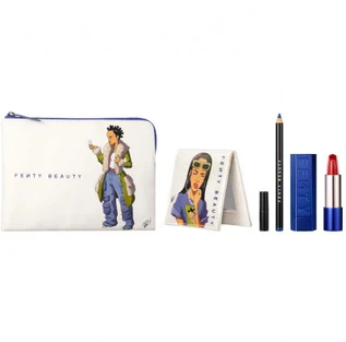 Fenty Beauty By Rihanna The Navy Collection: 5-Piece Lip, Eye + Accessories Set