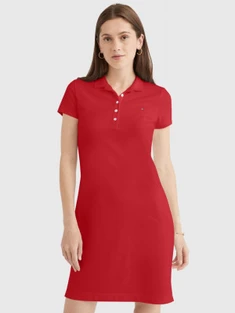 Tommy Hilfiger Stretch Cotton Polo Dress