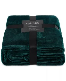 Lauren Ralph Lauren Micromink Plush Blanket