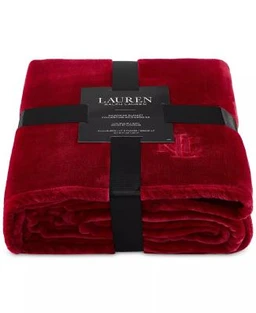 Lauren Ralph Lauren Micromink Plush Blanket