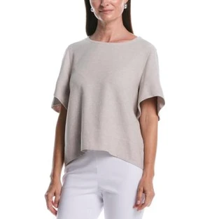 Rafaella Women's Linen Blend Top