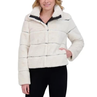 Karl Lagerfeld Women's Faux Fur Jacket