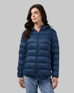 32 Degrees Women's Lightweight Packable Hooded Jacket