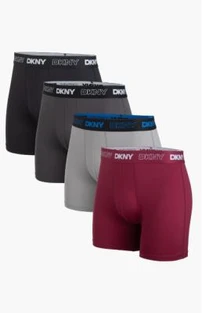 DKNY Ultra-soft Pack Of 4 Boxer Briefs