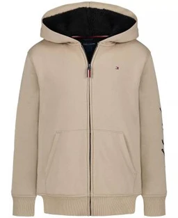 Tommy Hilfiger Boys 8-20 Signature Fleece Zip-up Sherpa Hoodie