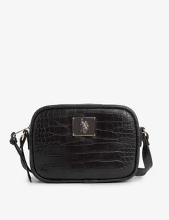U.S. Polo Assn. Crocodile Embossed Crossbody Bag