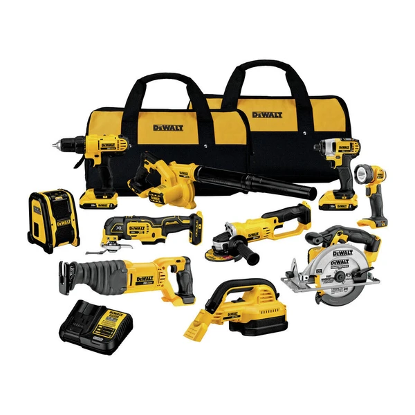 DeWalt DCK1020D2 10-Tool Combo Kit - 20V MAX w/ (2) 2Ah Batteries New