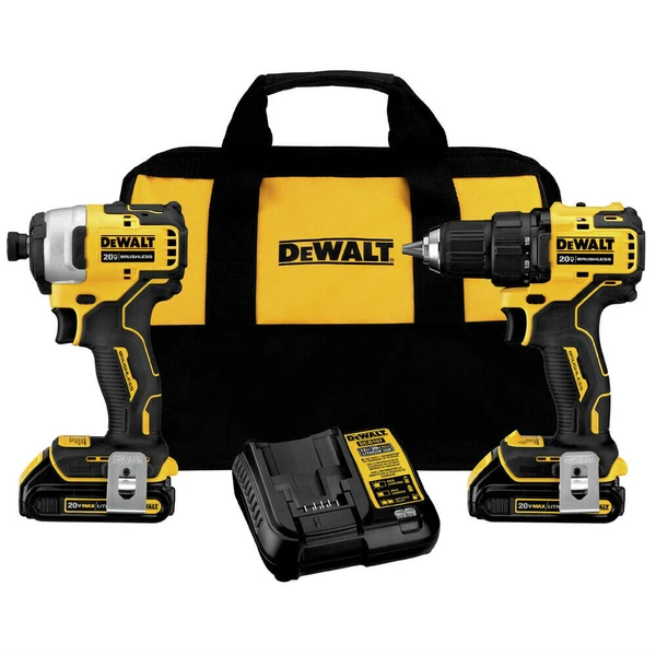 DeWalt DCK278C2 2-Tool Combo Kit - 20V MAX Drill Driver & Impact Driver Kit New