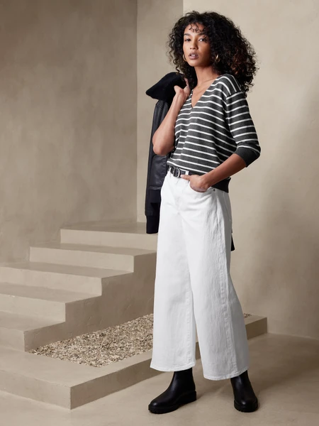 Banana Republic Forever Striped Sweater