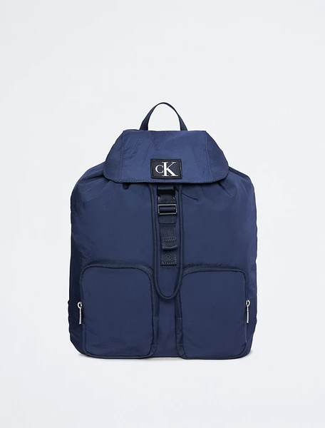 Calvin Klein City Nylon Flap Backpack