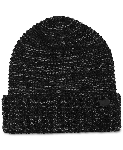 Calvin Klein Men's Marl Links Cuffed Hat