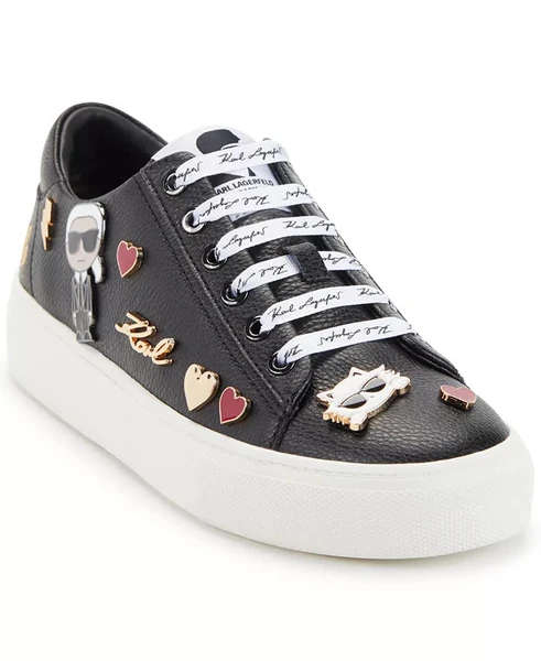 Karl Lagerfeld Paris Women's Cate Embellished Sneakers