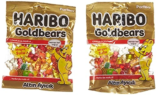 Haribo Gummi Candy Gold Bears 160G X 30 Halal 30 Packs Altin Ayicik