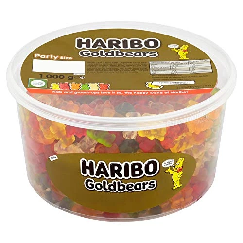 Haribo Original Gold Bears Gummy Candy Sweets Imported From The Uk England British Goldbears