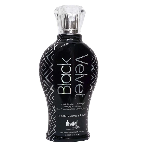 Devoted Creations Black Velvet Bronzer Tanning Lotion - 362 ml (12.25 oz)