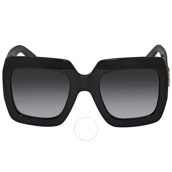 Gucci Grey Gradient Square Ladies Sunglasses Gg0053Sn 001 54