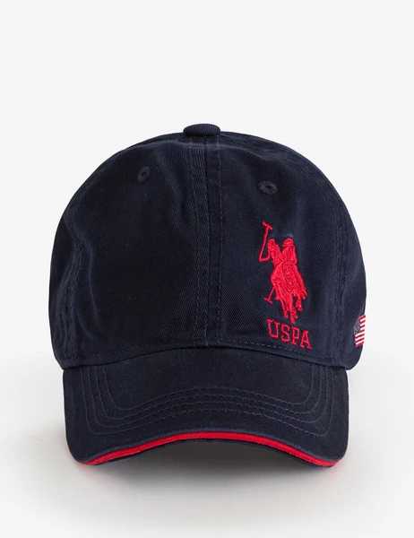 U.S. Polo Assn. Boys Twill Big Side Logo Hat
