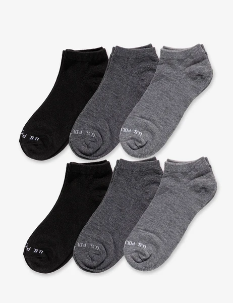 U.S. Polo Assn. Ladies 10Pk Lowcut Socks