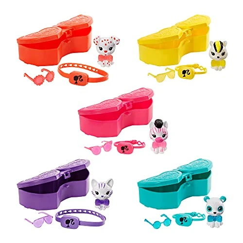 Barbie Color Reveal Pets Monochrome Series, One Surprise Color Reveal With Each Transaction