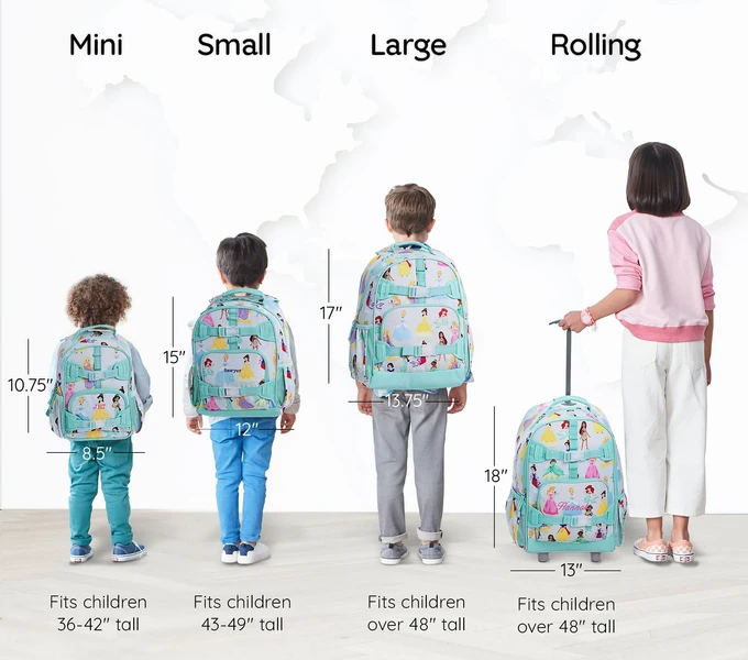 Mackenzie aqua store disney princess backpack