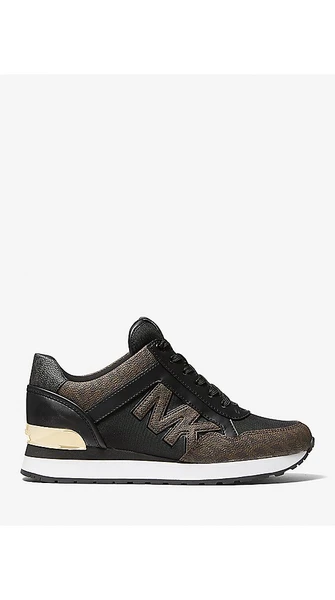 mmts0727 Michael Kors Maddy Logo Trainer | Shipzee.com