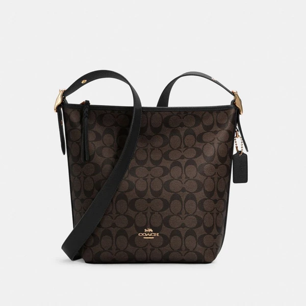 COACH Val Duffle In Signature Canvas