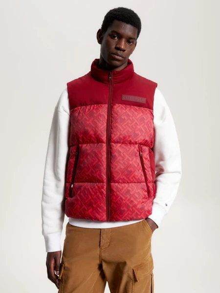 Tommy Hilfiger New York Monogram Puffer Vest