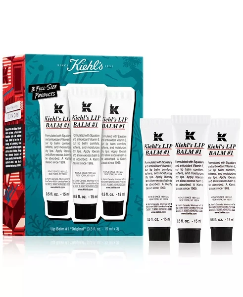 Kiehl's Since 1851 3-Pc. Kiss Me With Kiehl's Lip Balm Set