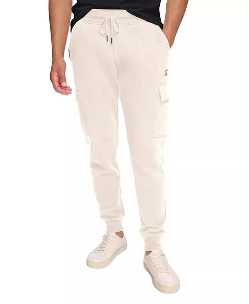 Starter Men's Classic-Fit Fleece Cargo Joggers