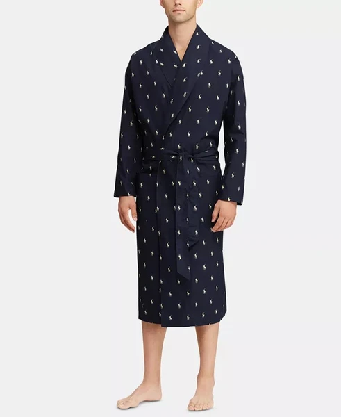 Polo Ralph Lauren Men's All Over Polo Player Robe