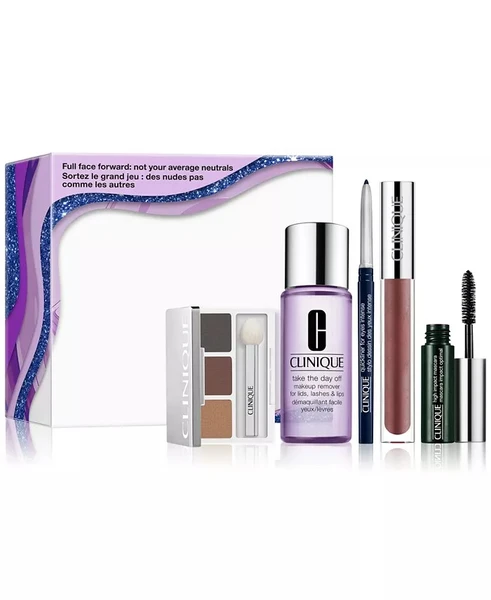 Clinique 5-Pc. Full Face Forward: Not Your Average Neutrals Makeup Set