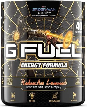 G Fuel G Fuel Spider-man No Way Home Radioactive Lemonade
