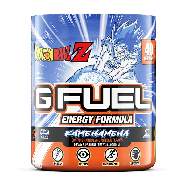 G Fuel G Fuel Kamehameha Inspired By Goku Strawberry Lychee 