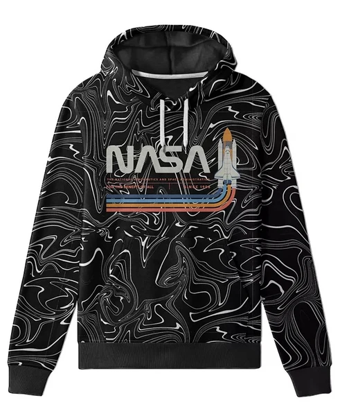 Hybrid Men's Nasa Tie Dye Long Sleeves Hoodie