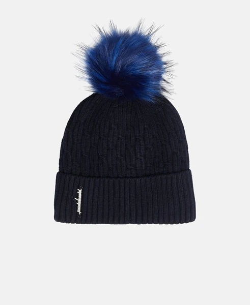 Pudelwohl Knitted Beanie Colour Navy