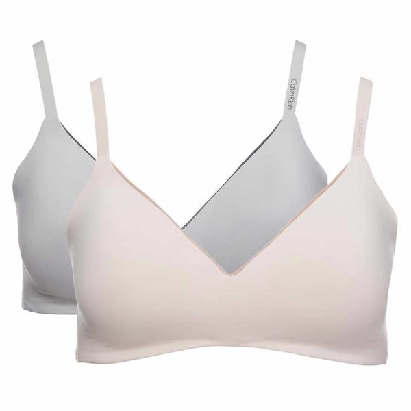 Calvin Klein Ladies' Wirefree Bra 2-pack