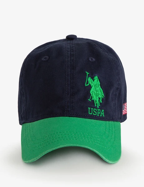 U.S. Polo Assn. Boys Twill Big Side Logo Hat