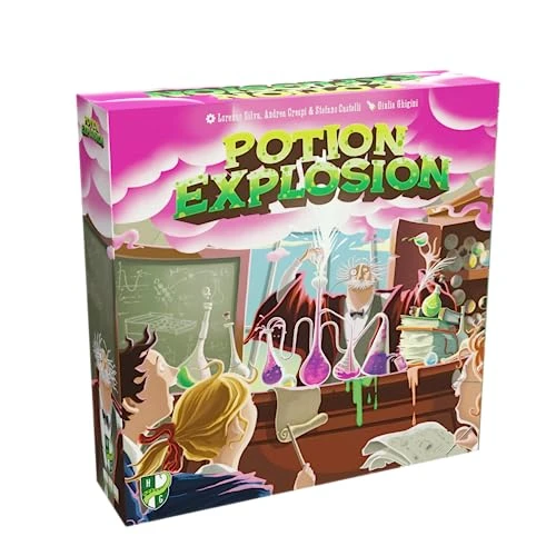 CMON Horrible Games: Potion Explosion 2Nd Edition Expansion Now With A Plastic Dispenser Durable Plastic 2 To 4 Players 30