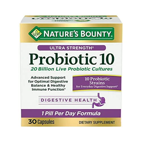  Nature's Bounty Probiotic 10 Ultra Strength Daily
