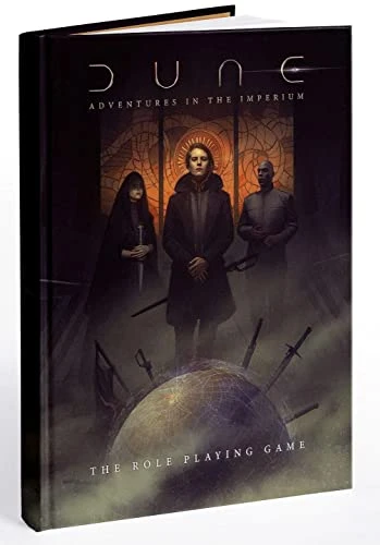 Modiphius Entertainment Dune Rpg Core Rulebook New Version Of The 2D20 System Science Fiction Strategy Role Play Game For Ages 14 And Up