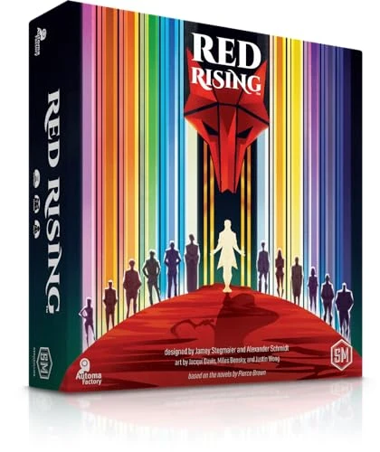 Stonemaier Games : Red Rising Hand Management Combo Building Strategy Board Game 2 To 6 Players For Ages 14 And Up