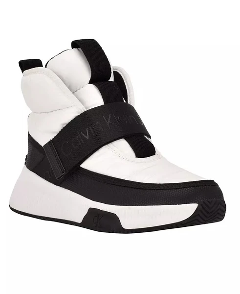 Calvin Klein Women's Mabon Nylon High Top Sneakers