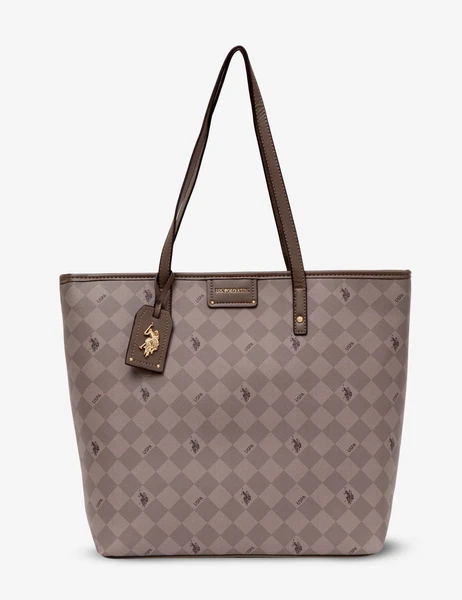 U.S. Polo Assn. Diamond Signature Tote Bag