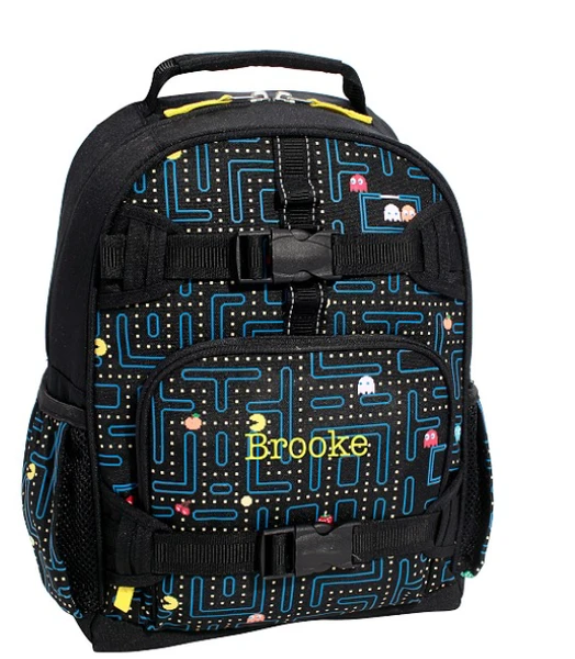 Pottery Barn Kids Mackenzie Pac-man™ Glow-in-the-dark Backpacks