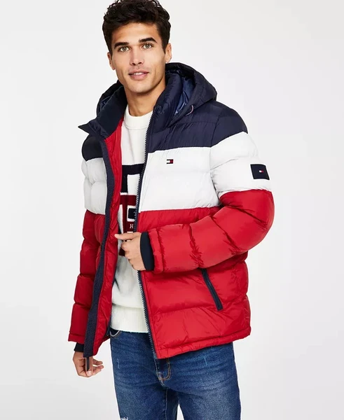 Tommy Hilfiger Men's Quilted Puffer Jacket