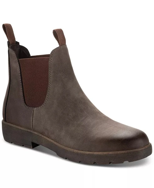 Sun + Stone Men's Hawkes Pull-On Chelsea Boots
