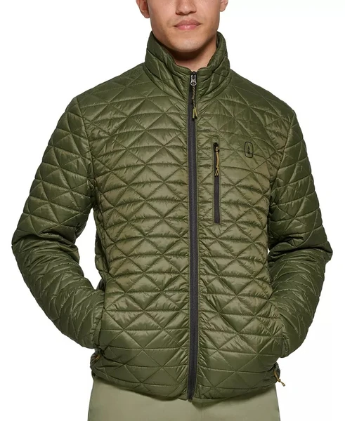 BASS OUTDOOR Men's Delta Diamond Quilted Packable Puffer Jacket