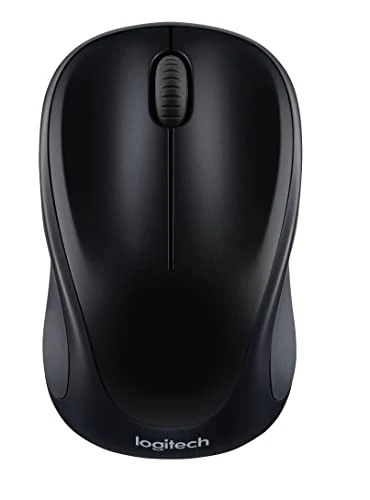Logitech M317 Wireless Mouse 2.4 Ghz With Usb Receiver 1000 Dpi Optical Tracking 12 Month Battery Compatible